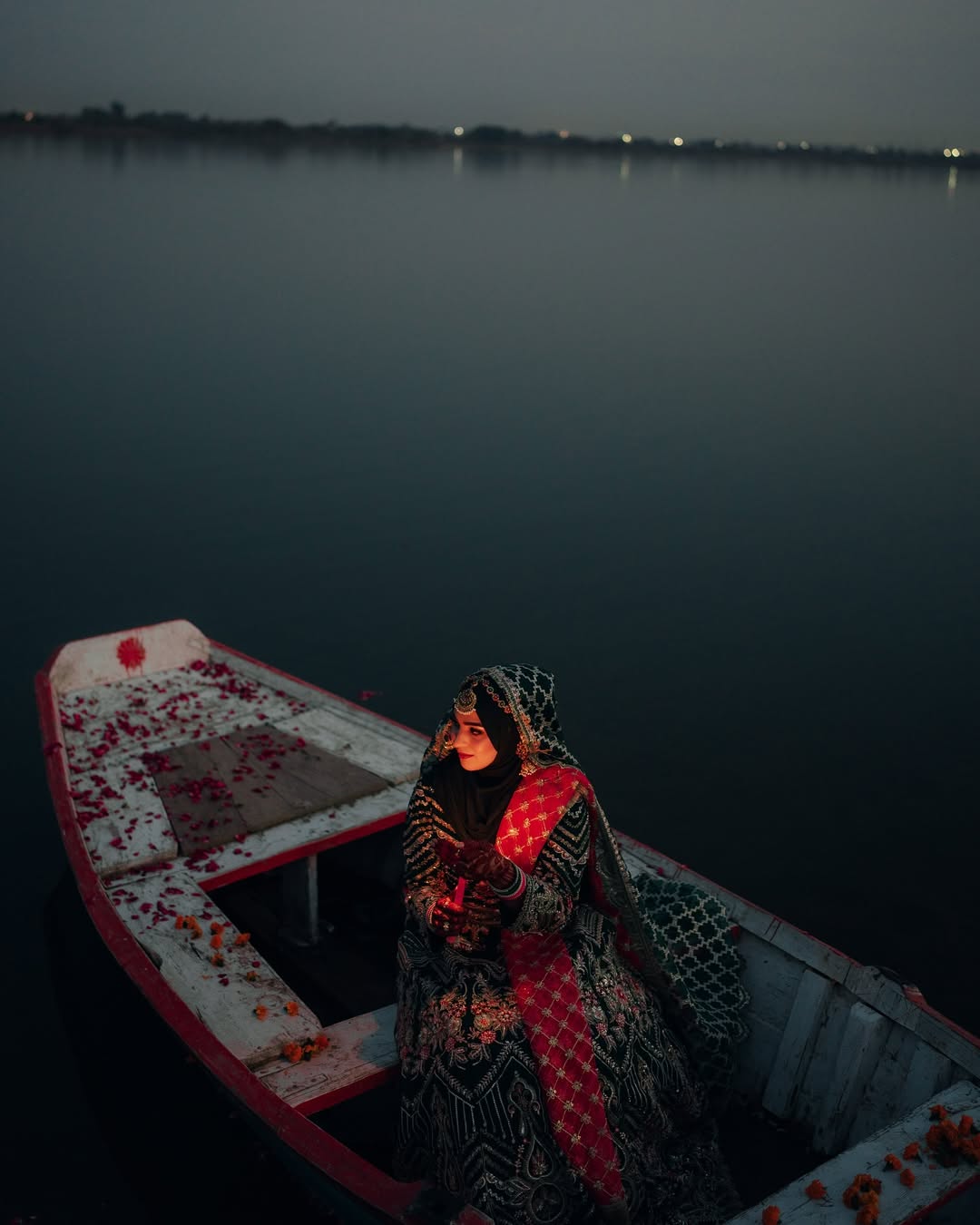 All because two people fall in love — Samad & Amna #weddingportraits #aesthetic #jhelum #photographer #portrait #wedding #dream #look #insta #photos #bride #groom